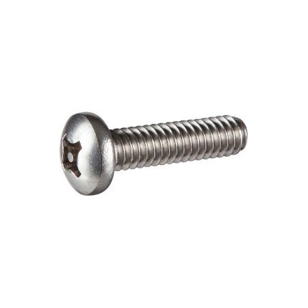 10-32 x 2-1/2in Security Machine Screw - Pan Phillips Head - 18-8 Stainless Steel - Pkg of 100